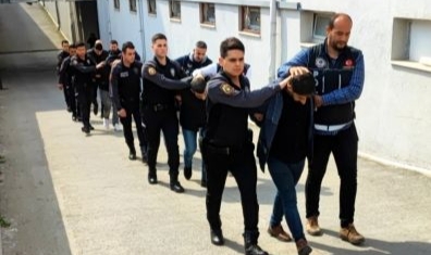 Kökünü Kurutma Operasyonu'nda 77 torbacı yakalandı