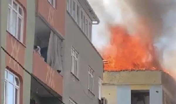 Metruk binada yangın sonrası cansız beden bulundu