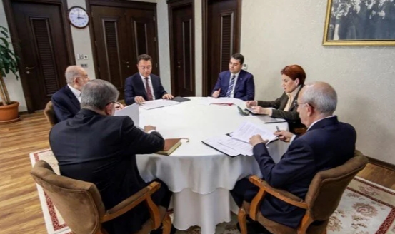 Millet İttifakının 5 lideri olağanüstü toplandı!