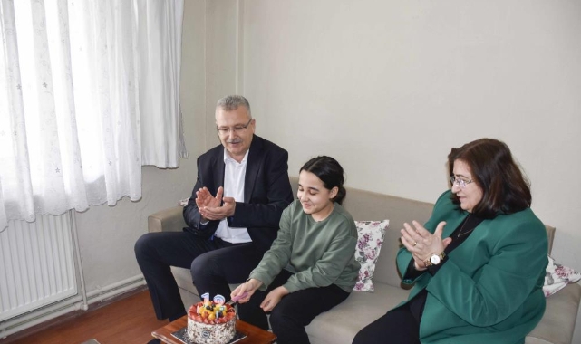 Minik depremzedeye büyük sürpriz