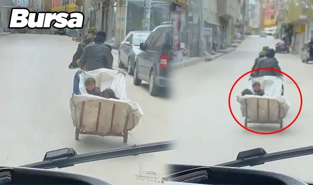 Motorun arkasında büyük tehlike!