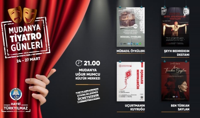 Mudanya tiyatro günleri başlıyor