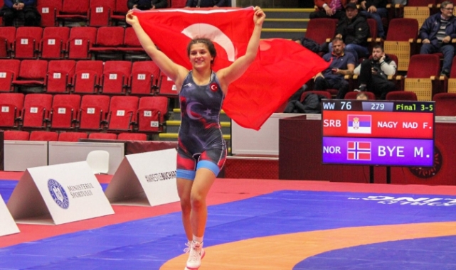 Nesrin Baş Avrupa şampiyonu oldu
