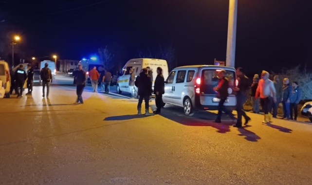 Oğlunun evine giderken canından oldu