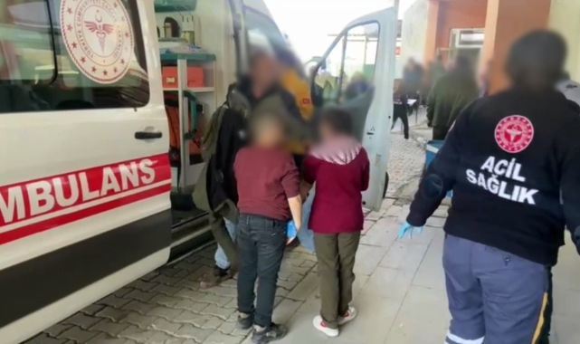 Öğrenciler zehirlenme şüphesiyle hastaneye kaldırıldı
