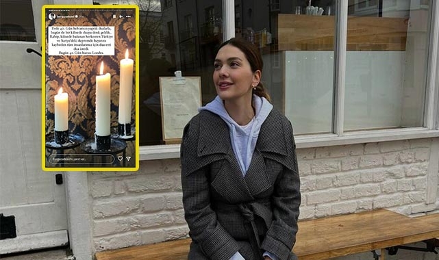 Önce helva kavurdu sonra kiliseden paylaşım yaptı