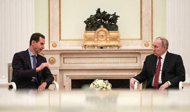 Putin ve Esad Moskova'da bir araya geldi