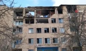 Rusya 9 katlı apartmanı vurdu! 1 ölü, 25 yaralı