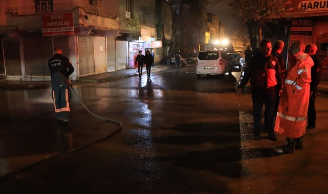 Şanlıurfa'nın cadde ve sokakları balçıktan arındırıyor