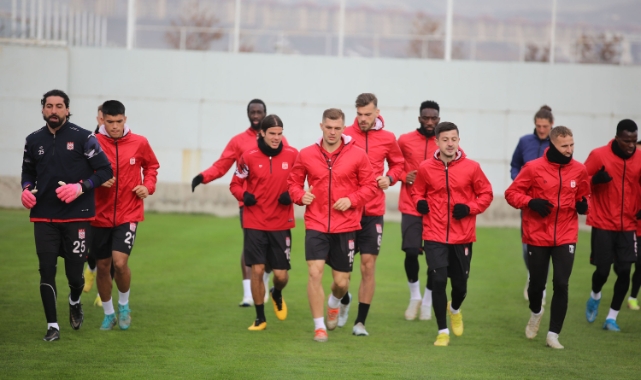 Sivasspor, Fatih Karagümrük ile yapacağı maça hazır