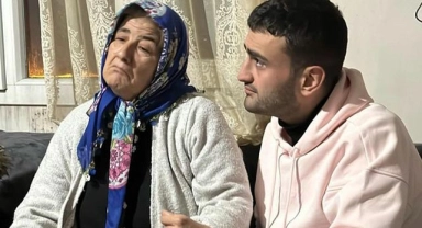 Taha Duymaz'ın annesini teselli etti