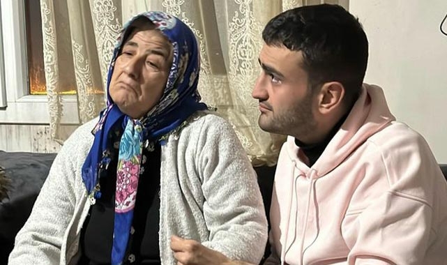 Taha Duymaz'ın annesini teselli etti