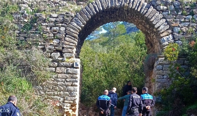 Tahrip edilen su kemeri hakkında soruşturma başlatıldı