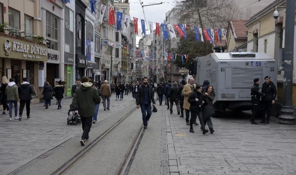 Taksim'de 8 Mart önlemleri