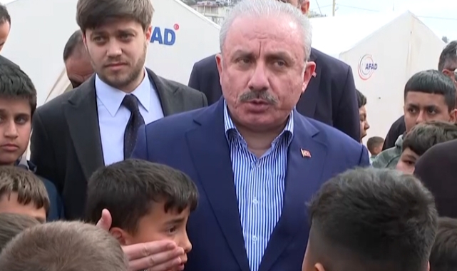 TBMM Başkanı Şentop Hatay'da