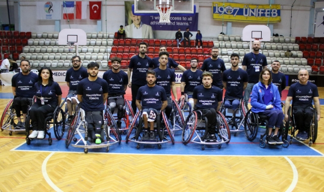 Tekerlekli sandalye basketbolda Avrupa maratonu
