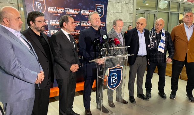 TFF ve kulüp başkanları Başakşehir'de 'Omuz Omuza'