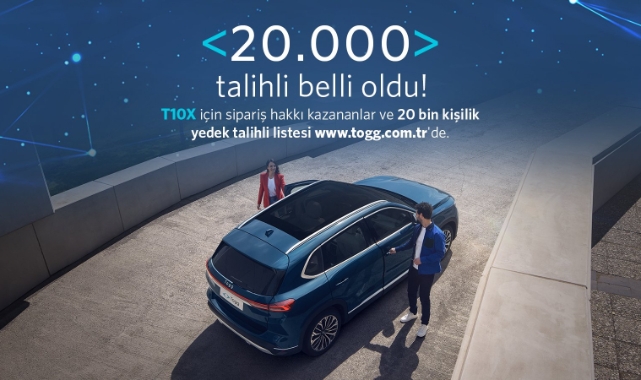 Togg'un ilk sahipleri belli oldu