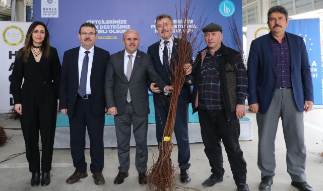 Üretim çiftçiden destek Bursa Büyükşehir’den