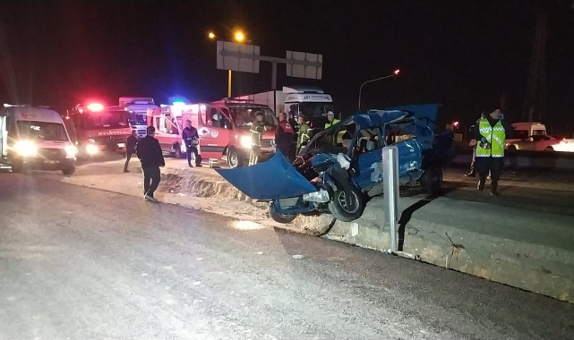 Uşak'ta can alan kaza