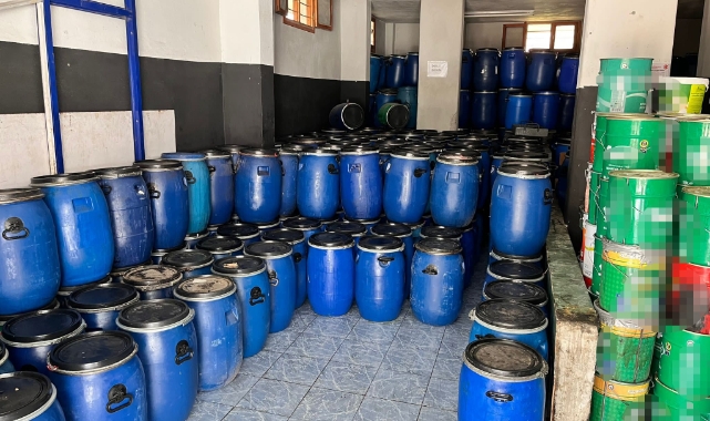14 bin 300 litre kaçak akaryakıt ele geçirildi