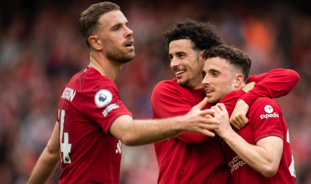 7 gollü maçın kazananı Liverpool