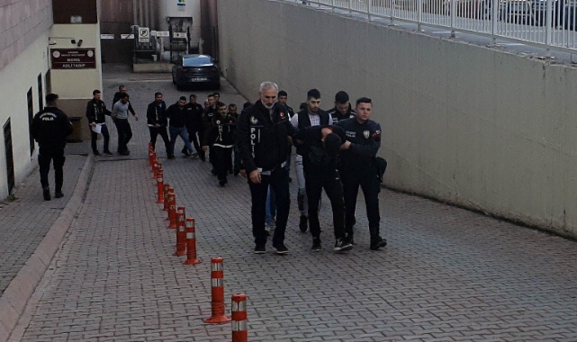 9 zehir taciri adliyede