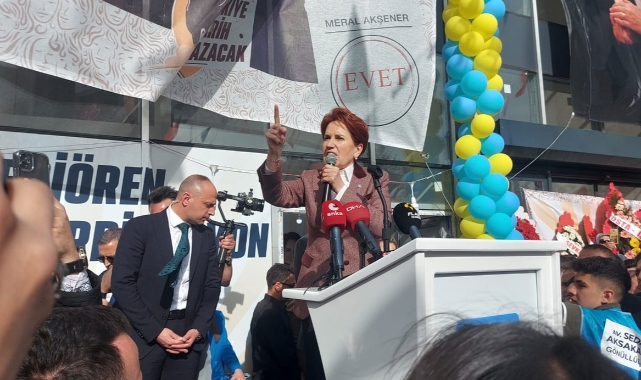 Akşener'den Melih Gökçek'e tepki!