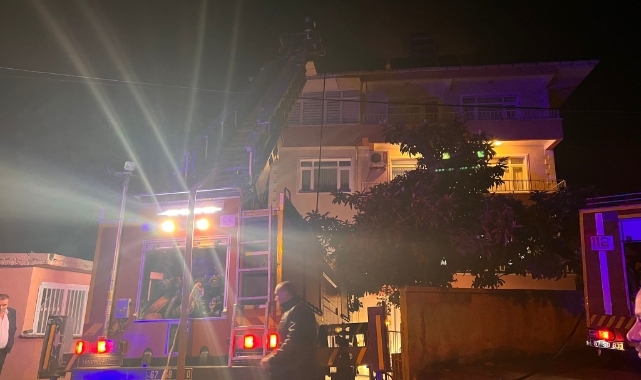 Alaplı’da baca yangını korkuttu