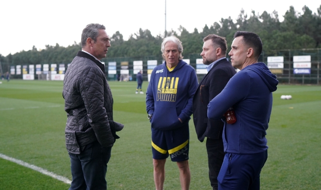 Ali Koç Fenerbahçe antrenmanını takip etti
