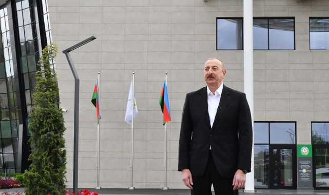 Aliyev'den Azerbaycan bayrağının yakılmasına tepki