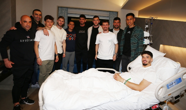 Altay Bayındır'a geçmiş olsun ziyareti