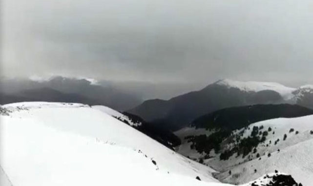 Ardahan'da araçlar yolda kaldı