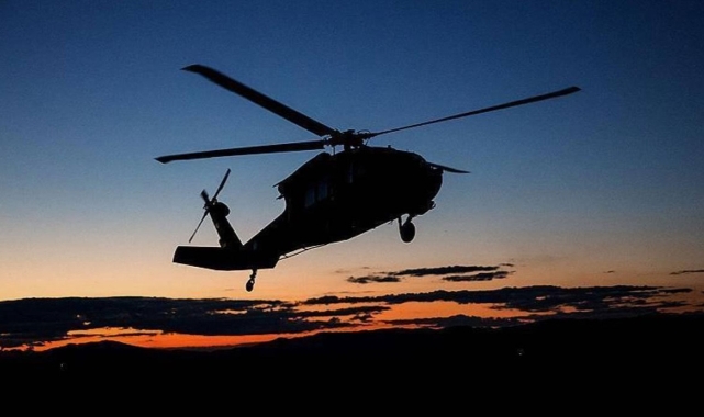 Askeri helikopterin 5 mürettebatı ölü bulundu