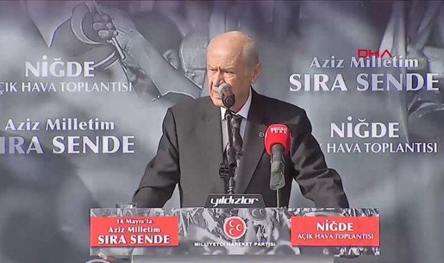 Bahçeli: "Çözülmesi gereken ilk sorun muhalefet sorunudur"
