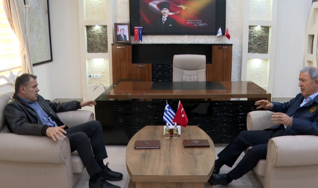 Bakan Akar, Yunanistan Savunma Bakanı görüştü