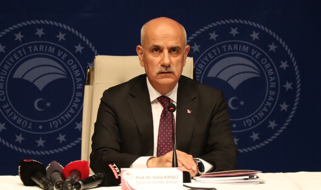 Bakan Kirişci: “Suyu ve toprağı idareli kullanmalıyız”