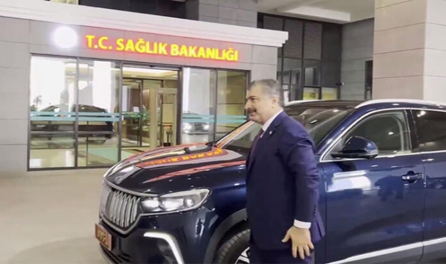 Bakan Koca, Togg'u makam aracı yaptı