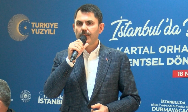 Bakan Kurum müjdeleri peş peşe duyurdu