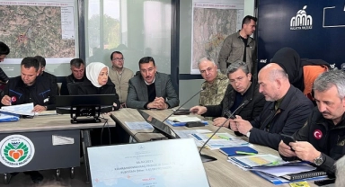 Bakan Soylu, Malatya'da değerlendirme toplantısına katıldı
