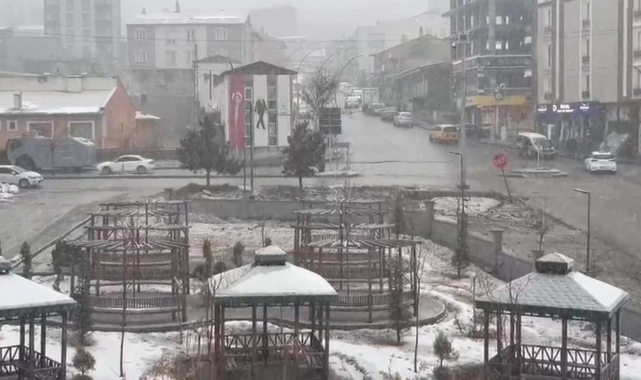 Başkale'de kar kalınlığı 20 santimetreye ulaştı