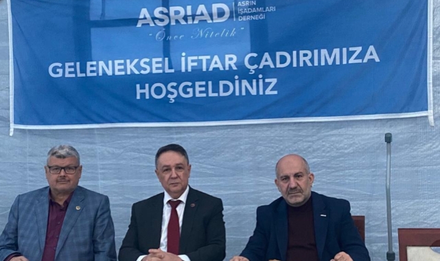 BBP’de Alfatlı ASRİAD’ın çadırında vatandaşla iftarını açtı