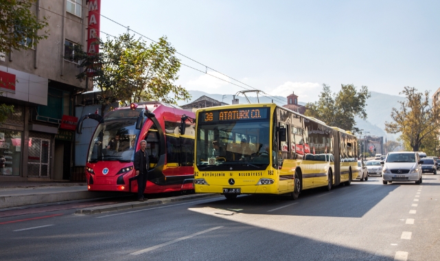 Bursa'da bayramın birinci günü ulaşım ücretsiz