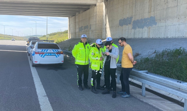 Bursa'da dronlu bayram denetimi