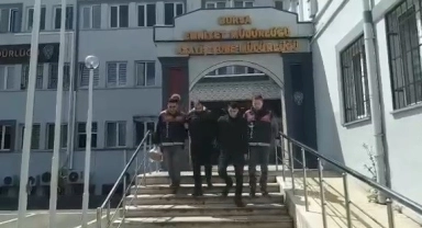 Bursa'da hırsızlık çetesinin sonu cezaevi oldu