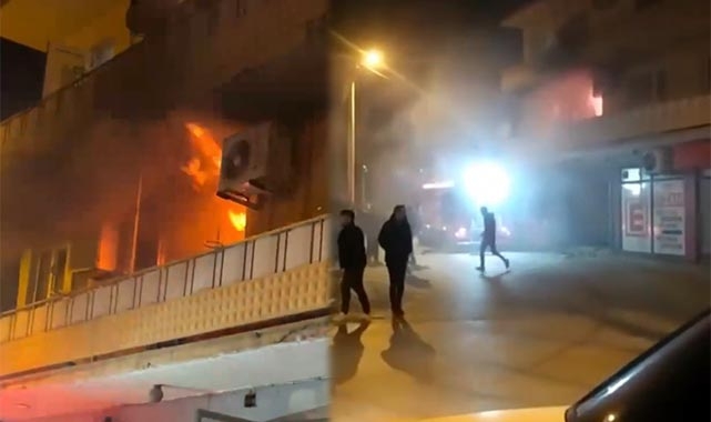 Bursa’da iki katlı evde korkutan yangın