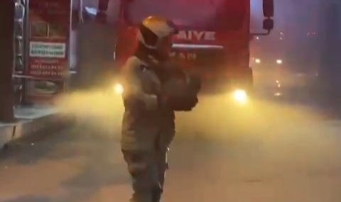Bursa’da korkutan yangın