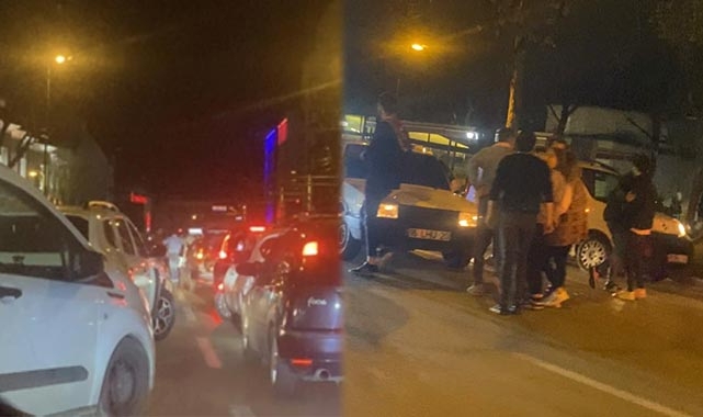 Bursa'daki eğlence trafiği felç etti