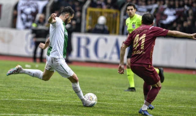 Bursa derbisi Bursaspor'un