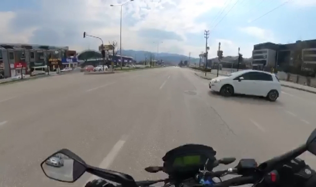 Bursalı sürücülerin ölümle burun buruna geldiği anlar